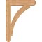 Ekena Millwork Thorton Craftsman Smooth Bracket, Western Red Cedar, 5 1/2"W x 32"D x 44"H BKT06X32X44THR04SWR - alternate 4